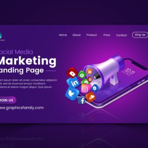 Landing Page for Marketing