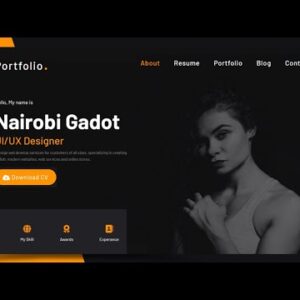 Resume & Portfolio Builder Website